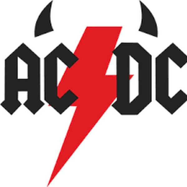 Логотип AC DC В векторе