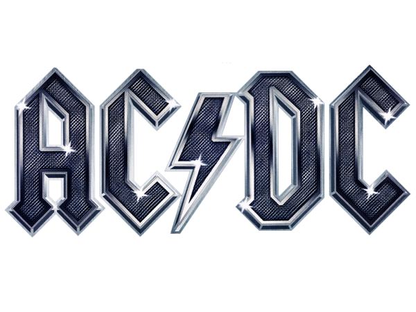 AC DC logo vector