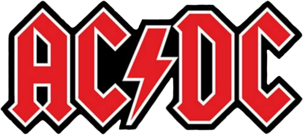 Наклейка AC DC