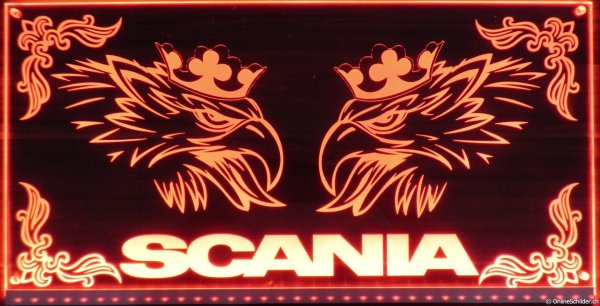 Трафарет Scania
