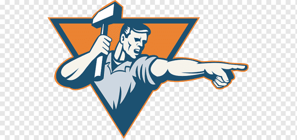 Рабочий с молотом