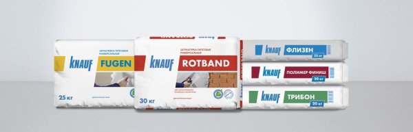 Штукатурка гипсовая универсальная Кнауф-Ротбанд 10 кг