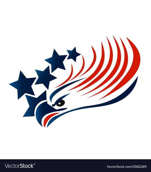 Стилизованное изображение американской эмблемы