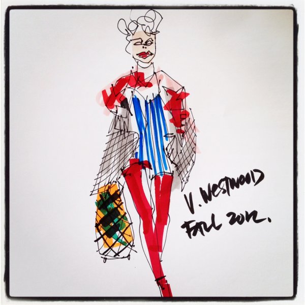 Эскизы Вивьен Вествуд