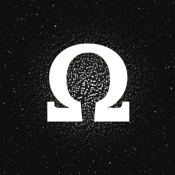 Омега вектор символ