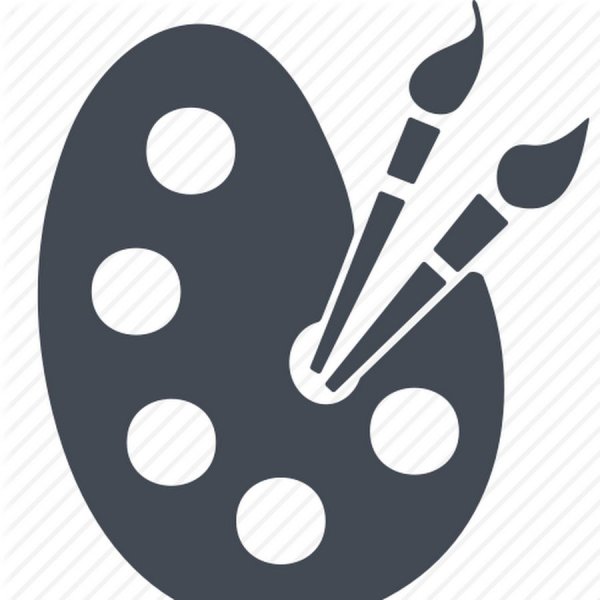 Палитра и кисти