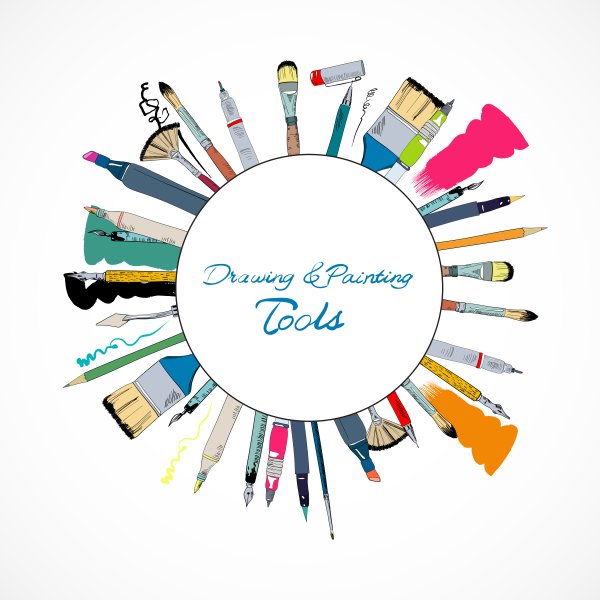 Красивые логотипы для художника