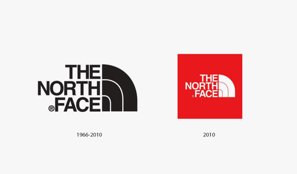 The North face логотип в векторе