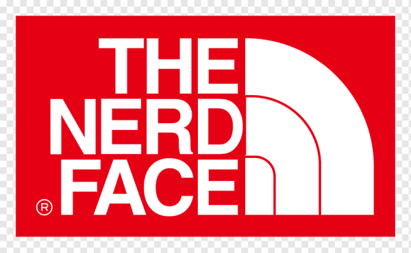 The North face надпись