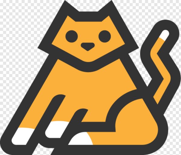 Креативный логотип кот