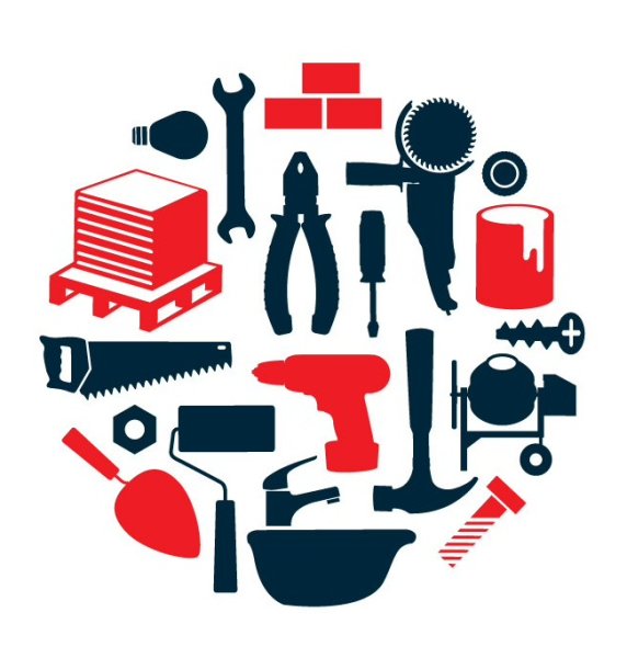 Эмблема строительного магазина