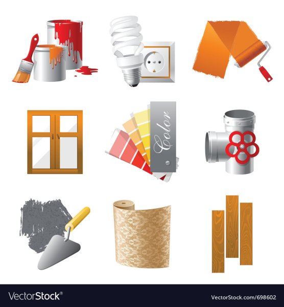 Отделочные материалы значок