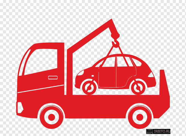 Эвакуатор силуэт