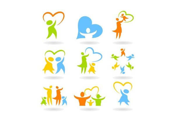 Логотип в виде человечка