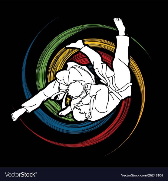 Judo Club logos vectors