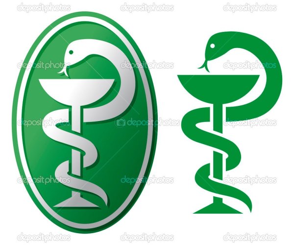 Змея аптека символ