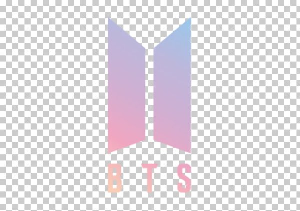 Логотип BTS на прозрачном фоне