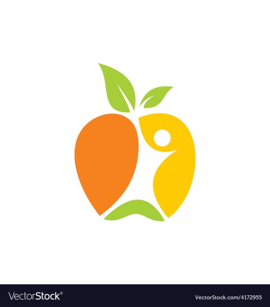 Логотип овощи фрукты