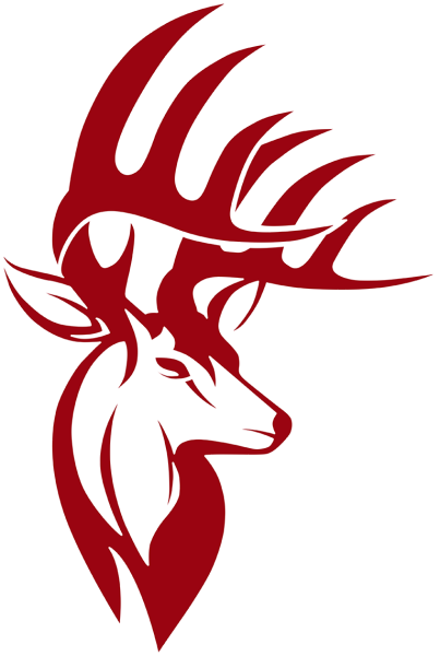 Логотипы с красным оленем