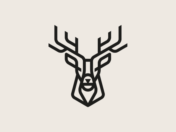 Олень логотип