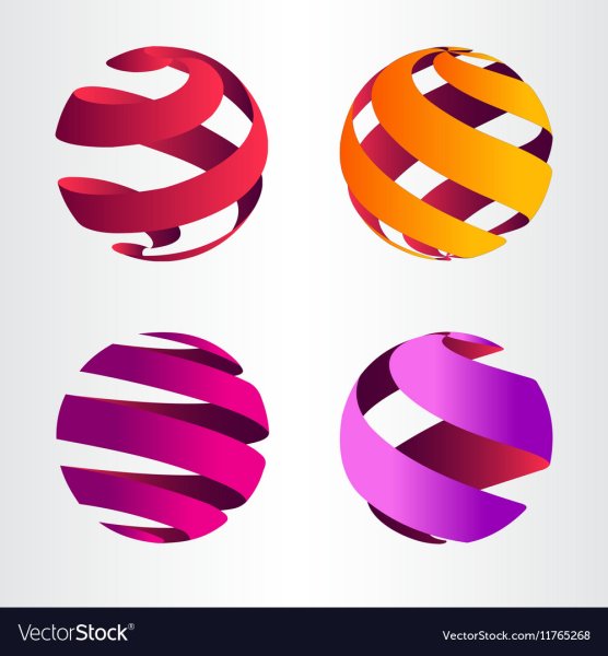 Абстрактный шар вектор для логотипа