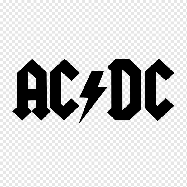 AC DC надпись