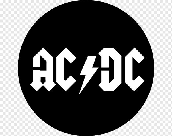 Логотип AC DC В векторе