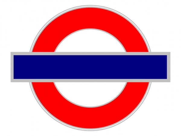 Метро Лондона лого