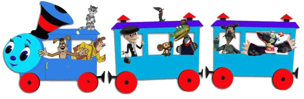 Крокодил Гена голубой вагон мультфильм 1969