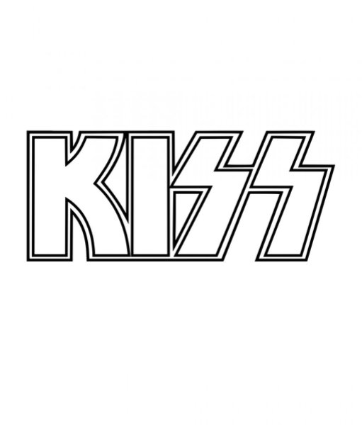 Кисс группа надпись