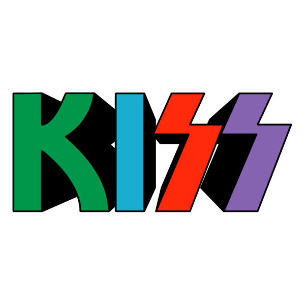 Шрифт группы Кисс