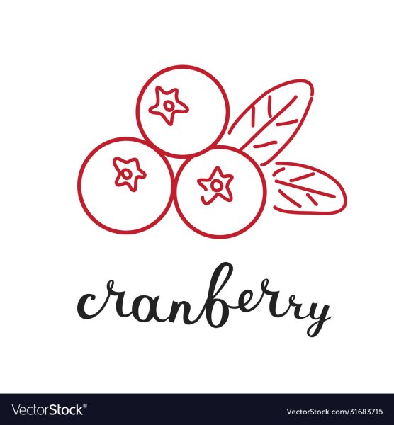 Клюква надпись