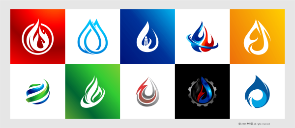 Логотипы газовых компаний