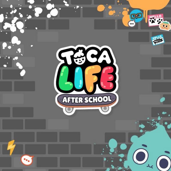 Toca World надпись