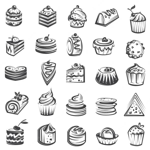 Иконки для кондитерской