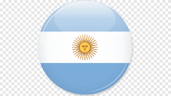 Флаг сборной Аргентины