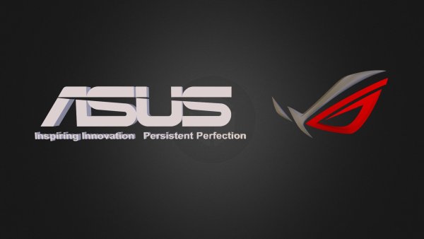 ASUS ROG logo прозрачное
