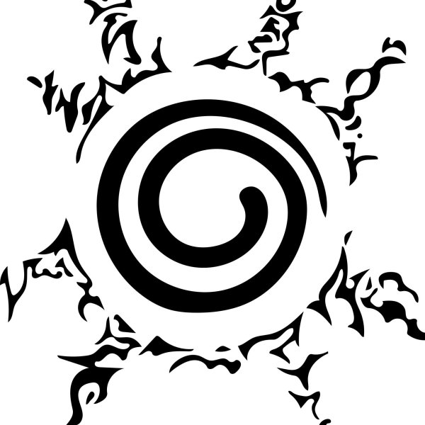 Печать Наруто вектор