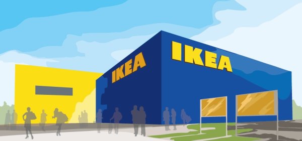 Икеа рисунок