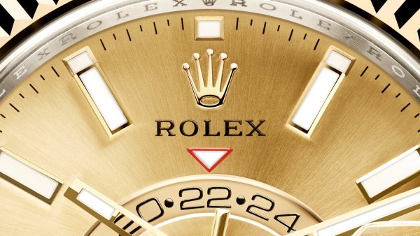 Логотип на часах Rolex