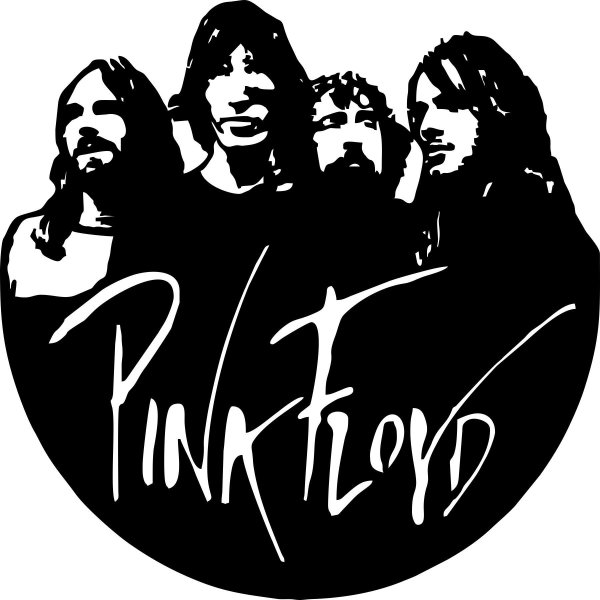 Pink Floyd трафарет