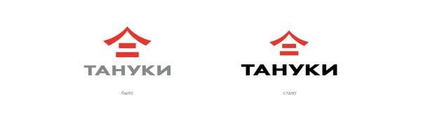 Тануки кафе логотип