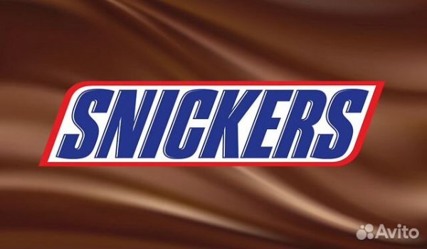 Сникерс черно белый логотип