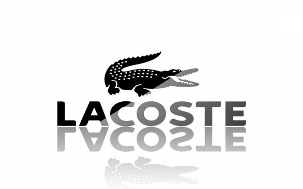Lacoste надпись