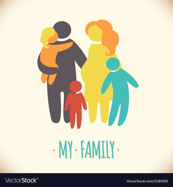 Счастливая семья значок