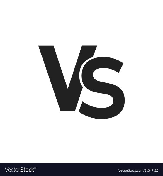 Версус знак без фона