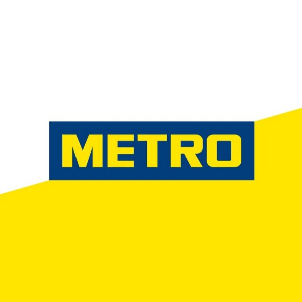 Супермаркет метро лого