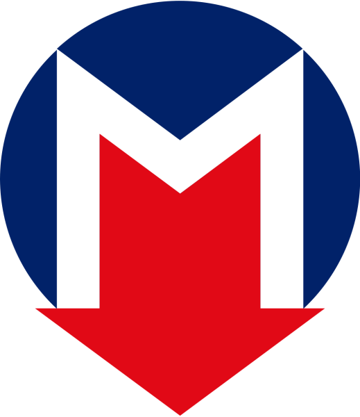 Metro логотип
