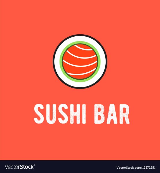 Логотипы суши баров