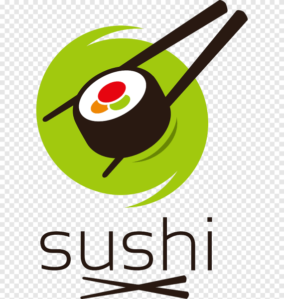 Логотип суши роллы